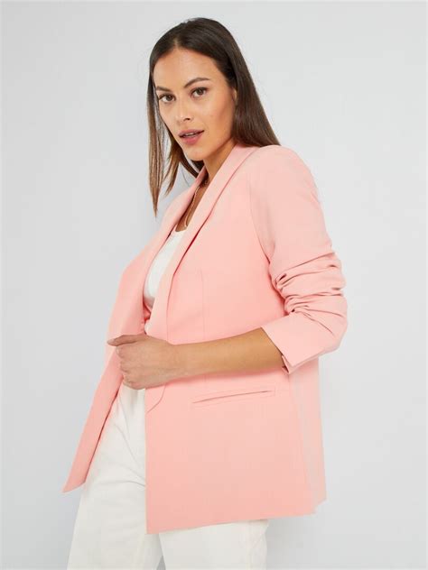 Chaqueta Blazer Semilarga Rosa Kiabi