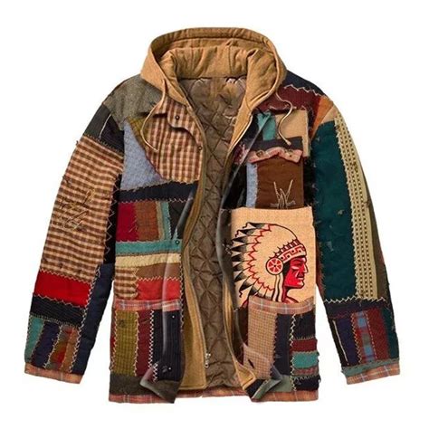 Mens Winter Patchwork Thick Casual Jacket In Casual Jacket Men