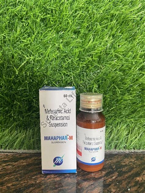 Mefanamic Acid 100mg Paracetamol 250 Mg Mahaphar M Suspension