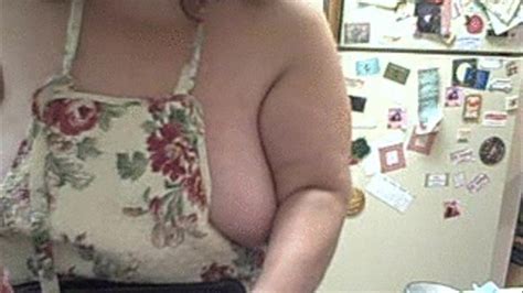 BBW Does The Dishes In The Semi Nude Just Wearing An Apron Gp Or Cell Phone Your BBW Nurse
