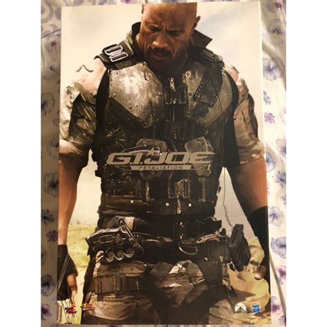 二手 HOT TOYS MMS 巨石強森 特種部隊 正面對決 路霸 G I Joe 蝦皮購物