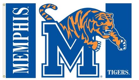 Memphis Tigers With Grommets Banner Flag 3x5 Ft