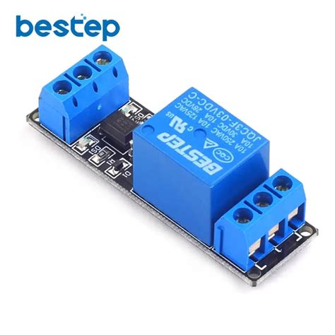 3v 33v 1 Channel Relay Module Optocoupler Isolation Low Level Trigger