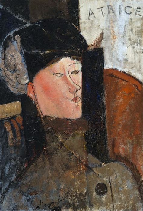 Enjoy Some Damn Fine Art Amedeo Modigliani Beatrice Portrait De