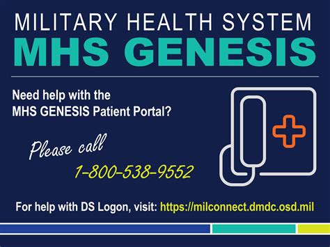 MHS GENESIS Patient Portal - DHA.mil