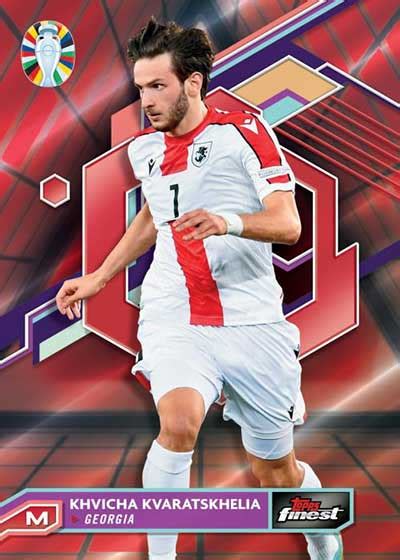 Topps Finest Road To Uefa Euro Checklist Box Info