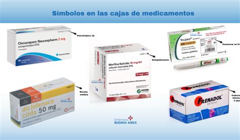 S Mbolos En Cajas De Medicamentos