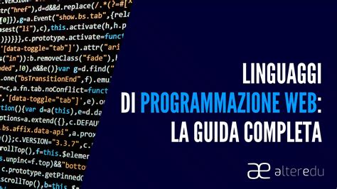 Linguaggi Di Programmazione Web Guida Completa Alteredu