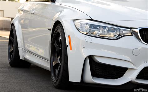 Kw Has Advan Gt Wheels Installed On Alpine White F Bmw