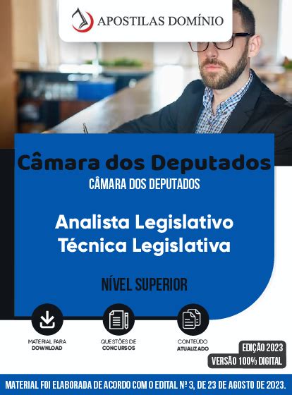 Apostila C Mara Dos Deputados Analista Legislativo T Cnica