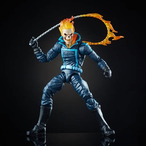 Marvel Legends Series 6-inch Ghost Rider with Flame Cycle 630509626472 ...