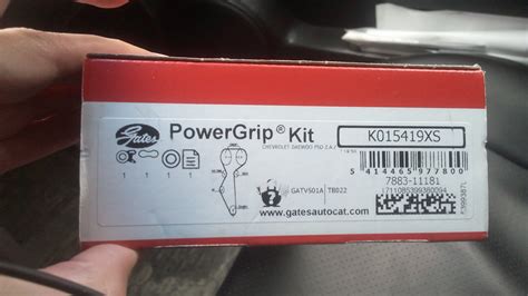 GATES K015419XS – Комплект ГРМ -Кот в мешке? — Daewoo Nexia (N150), 1,6 ...