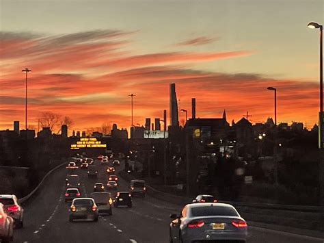 Sunrise over NJ : r/photos