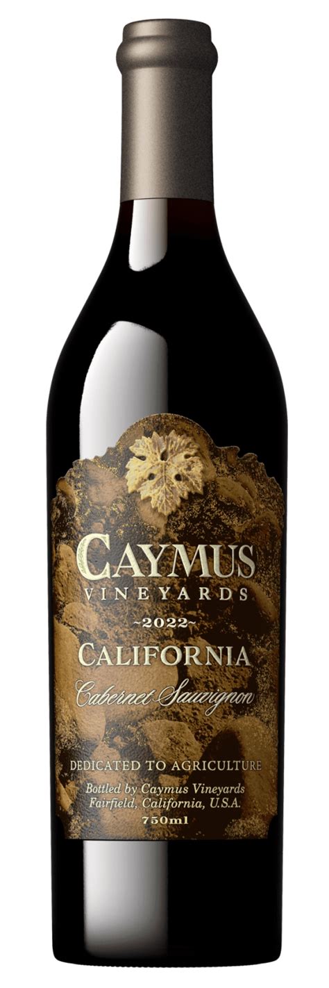 Caymus California Cabernet Sauvignon Vinos Wagner Caymus Vineyard