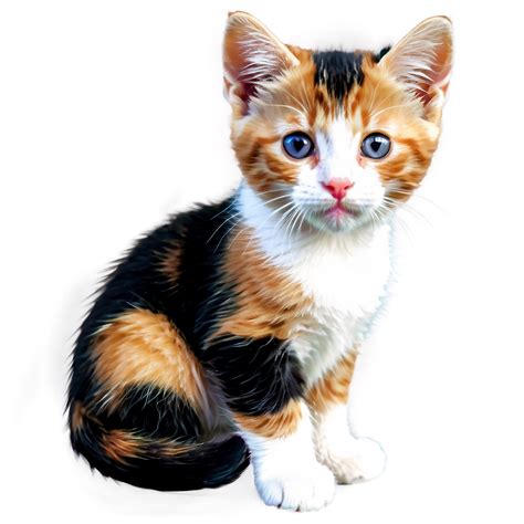 Download Calico Kitten Png Ban27