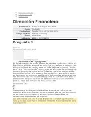 Evaluaci N Final Direcci N Financiera Docx Direcci N Financiera