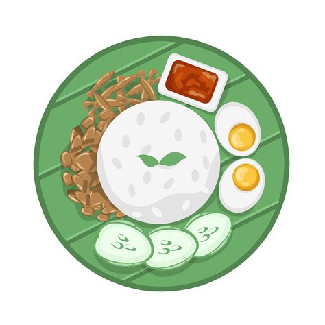 Nasi Lemak Illustrazione Png