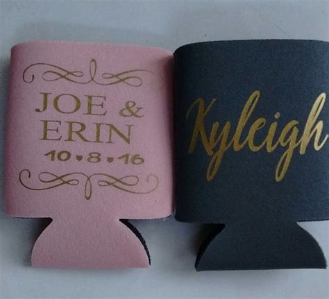 Bridesmaid Gifts - Personalized Koozies, Monogrammed Koozies ...