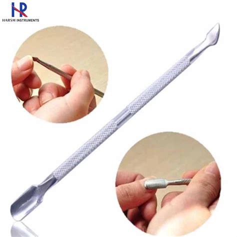 Buy Nail Tooling Stainless Steel Nail Cuticle Pusher Spoon Remover