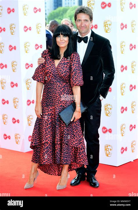 Claudia Winkleman And Kris Thykier Attending The Virgin Tv British