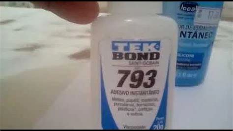 Como Tirar Cola Tek Bond De Plástico - Como tirar a cola tekbond?