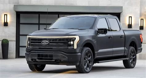 Electric Stealth Ford Adds F Lightning Platinum Black For