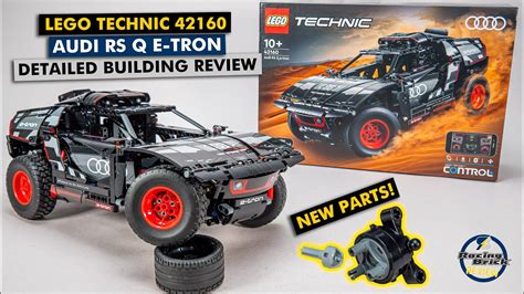 LEGO Technic 42160 Audi RS Q E Tron Detailed Building Review YouTube