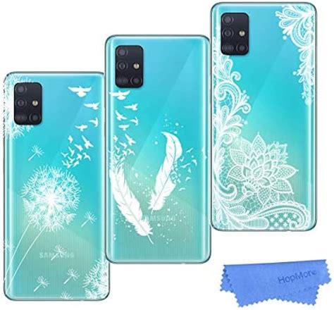 Hopmore Pack Pour Coques Samsung Galaxy A G Silicone Transparente