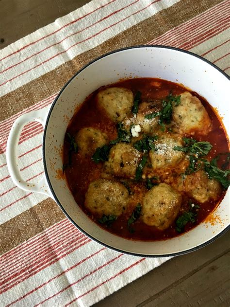 Chicken parmesan meatballs - A Life From Scratch.