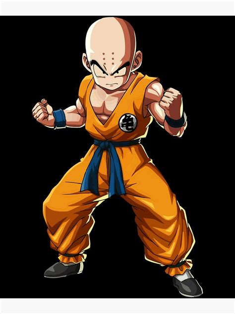 Krillin Dragon Ball Z Essential Poster For Sale By Raadoomeyers