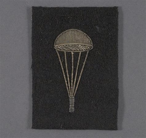 Insignia, Paratrooper, French Air Force | National Air and Space Museum