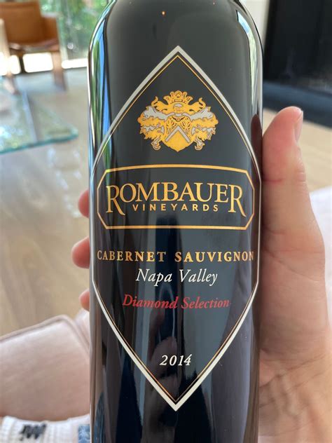 Rombauer Vineyards Cabernet Sauvignon Diamond Selection Usa