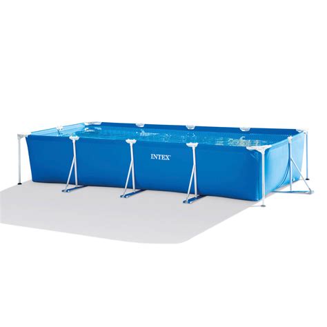 Intex New Intex Rectangular Frame Above Ground Swimming Pool Reviews