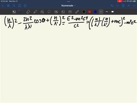 Solved Iii En El Efecto Compton V Ase La Figura Use Las