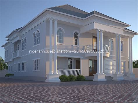 6 Bedroom Duplex House Floor Plans In Nigeria | Floor Roma