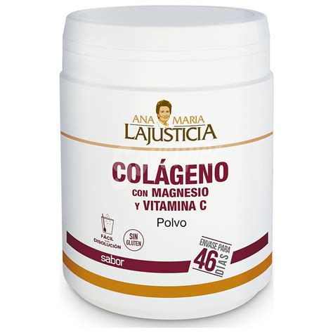 Ana maria lajusticia Colágeno con magnesio y vitamina C sabor fresa Ana