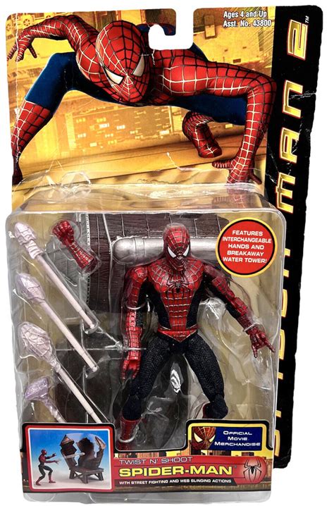 Toybiz Marvel Spider Man Twist And Shoot Spiderman Tobey Maguire