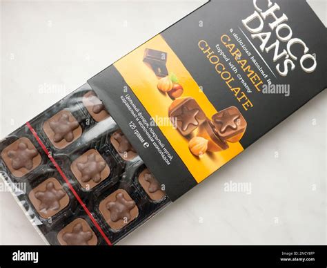 CHOCO DAN'S Chocolate candies Stock Photo - Alamy