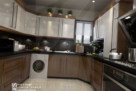 تصميم مطبخ 3d مستقل