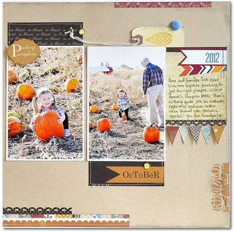 Company Spotlight On Lily Bee Designs By Jill Cornell Scrapbook Inspiration Bee Design Fall