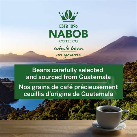 Whole Bean Guatemala Coffee | Nabob | Canada | Products - Heinz® Canada