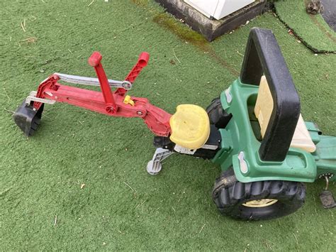 Trettraktor Traktor Mit Zubeh R John Deere Kaufen Auf Ricardo