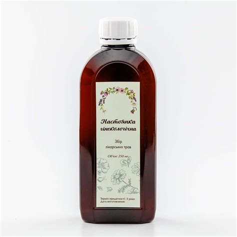 Збір лікарських трав “Гінекологічний” (настоянка гінекологічна), 250 мл ...