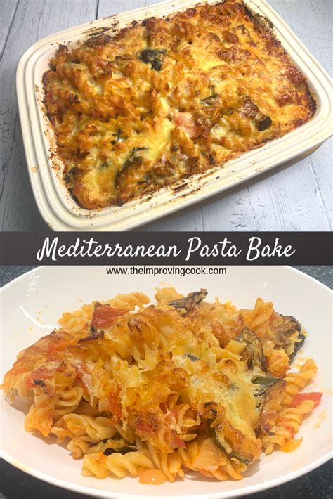 Mediterranean Vegetable Pasta Bake