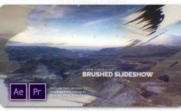 Brush Memories Paintbrush Slideshow Videohive Premiere Pro INTRO HD