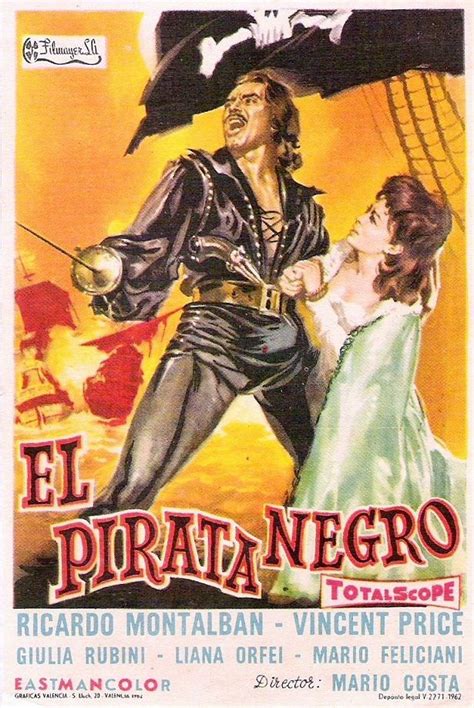 El Pirata Negro 1961 Gordon Il Pirata Nero De Mario Costa