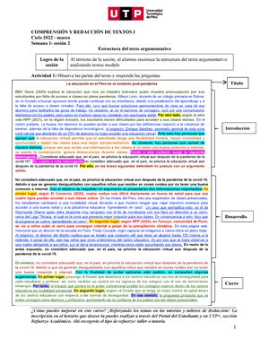 PC 1 Redaccion Espero Les Sirva De Ejemplo Consigna Para La