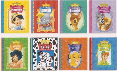 Buy Eight Hardcover Disney Classics Books Pinocchio Dumbo Bambi