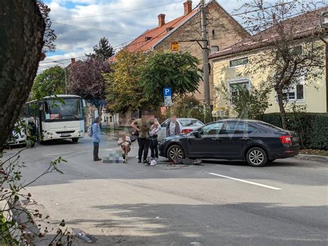 Foto Accident Grav N Municipiul Satu Mare B Rbat Pe Trotinet Lovit