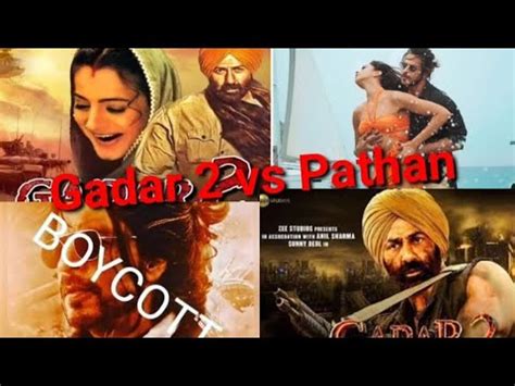 Gadar 2 Vs Pathaan Movie Comparison And Public Ki Ray Sunny Deol Vs